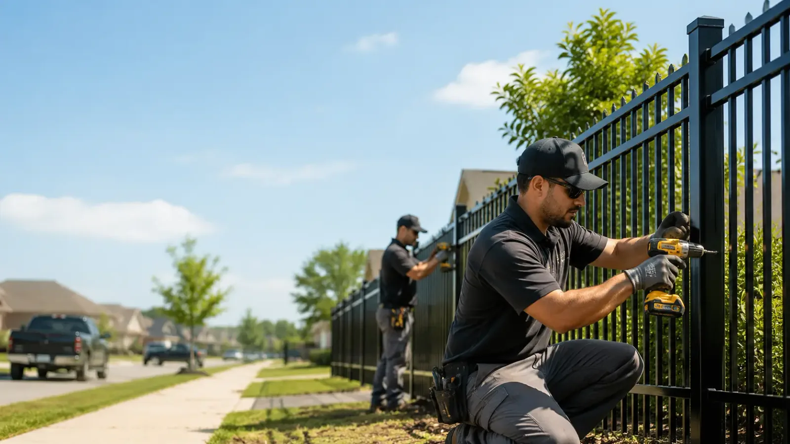 Metal Fence Installation in Marquette, WI
